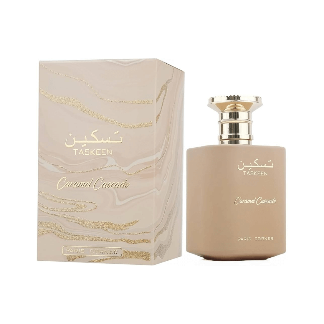 taskeen-caramel-cascade-gourmand-parfum-mit-sahnigem-karamell-und-warmer-vanille